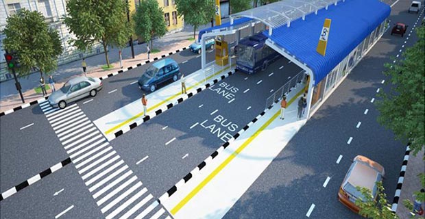Image result for Ethiopia construction of BRT corridor